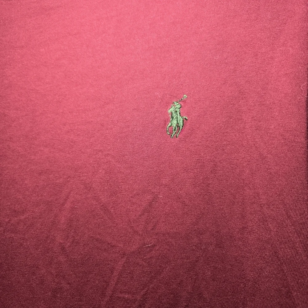 Polo by Ralph Lauren Men's Burgundy Long Sleeve Shirt Size Large